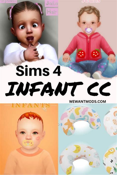 Sims Infant Cc For The Cutest In Game Babies Sims Baby Sims