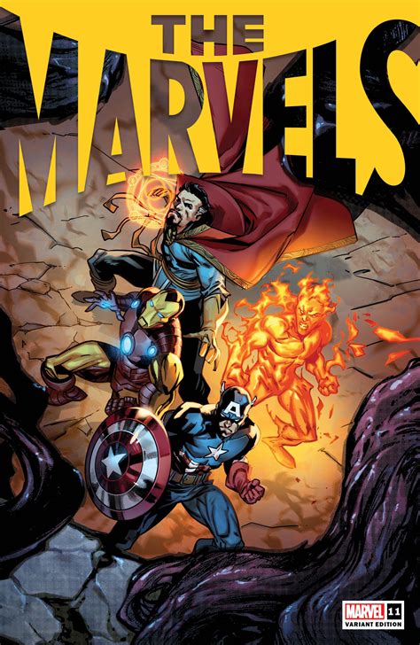 The Marvels 2021 11 Variant Comic Issues Marvel