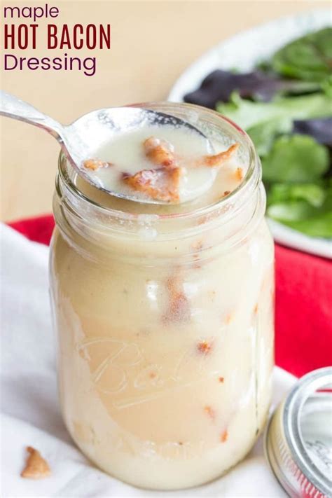Hot Bacon Dressing Using Bacon Grease At Mark Bateman Blog
