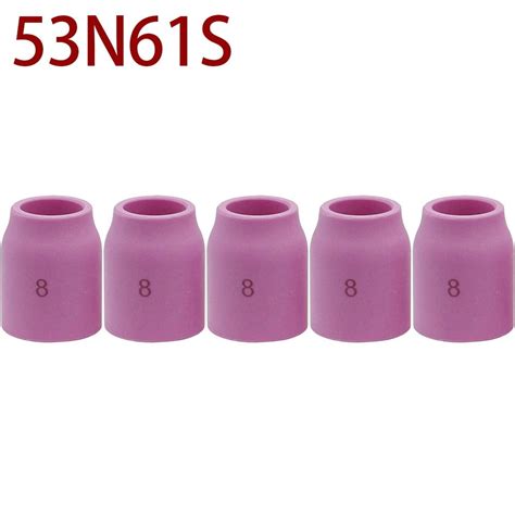 5Pk Tig Gas Lens Alumina Nozzle Ceramic Cup For Sr Wp 9 20 25 Tig