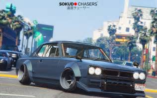 Speedhunters Nissan Skyline 2000gt R Stanced Gta5