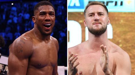 Anthony Joshua Vs Otto Wallin Uk Start Time As Next Fight Confirmed