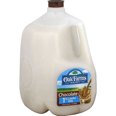 Oak Farms Milk Lowfat Chocolate 1 Milk Fat Dairy Priceless Foods