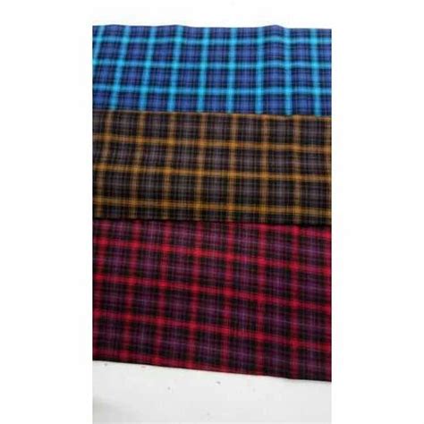 Cotton Check Shirting Fabric At Rs 105 Meter In Mumbai ID 20094919748