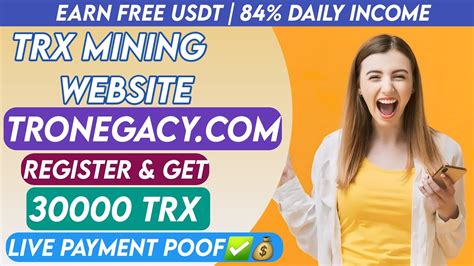 New Trx Site Best Tron Investment Website New Trx Mining Site