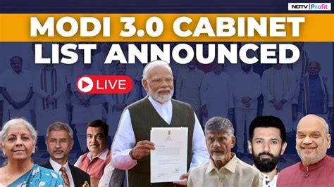 PM Modi Cabinet Portfolio Allocation 2024 LIVE News Mantri Mandal