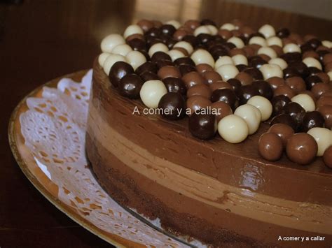 A Comer Y A Callar Tarta Dos Chocolates Con Y Sin Thermomix