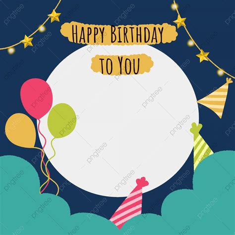 Stunning Birthday Card Template Template Download on Pngtree