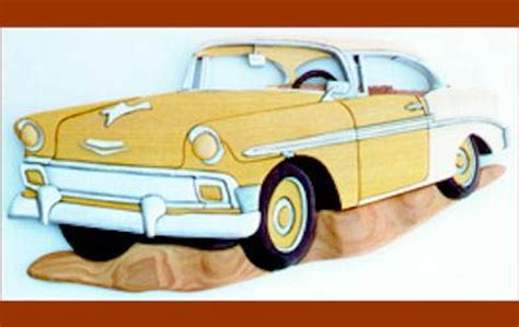 57 Chevy Intarsia Pattern Ps Wood Machines