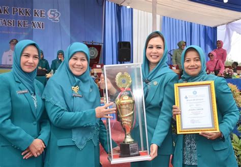 Padang Kembali Juarai Lomba Gerakan Pkk Tingkat Sumbar