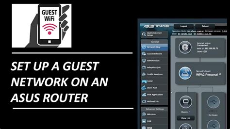 How To Setup A Guest Network On Asus Router Youtube