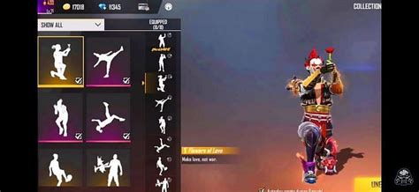 What Are Emotes In Free Fire And How To Use Them