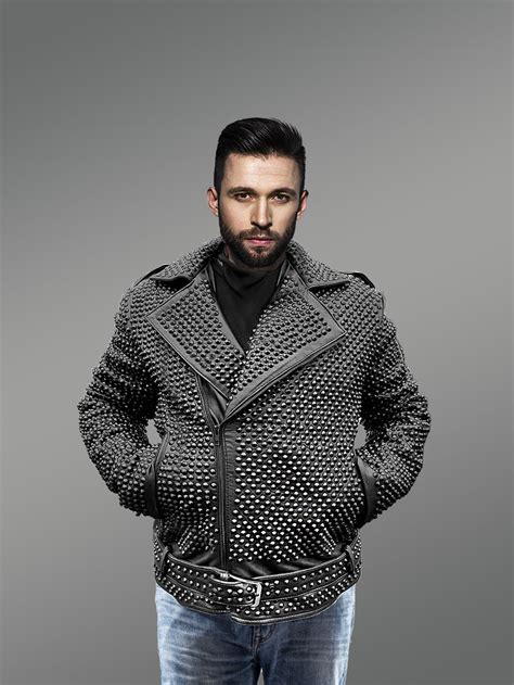 Studded Leather Jacket