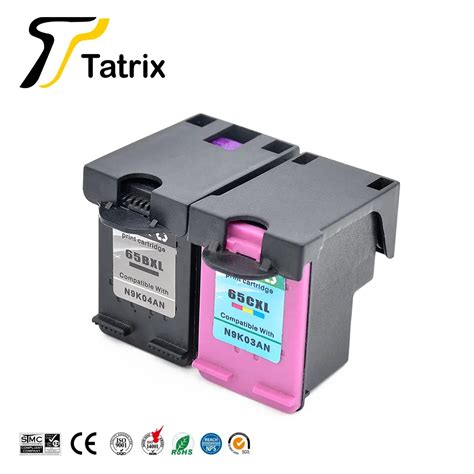 Tatrix Premium For Hp 65xl Ink Cartridge Remanufactured Color Inkjet