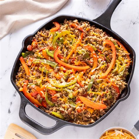 Stuffed Pepper Skillet Recipe