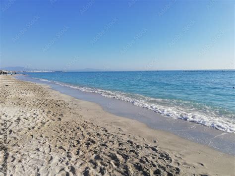 Spiaggia di Salerno Stock Photo | Adobe Stock