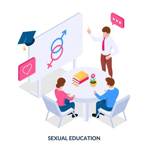 Premium Vector Sexual Education And Behavior Concept Isometric Vector Illustration On White