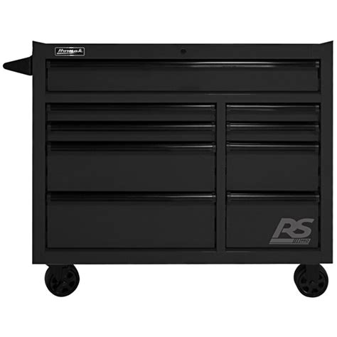 Homak Rs Pro Black Drawer Roller Cabinet Bk