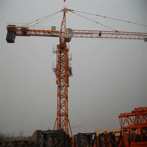 Construction Hammer Head Tower Crane Qtz Tc China Jib Crane