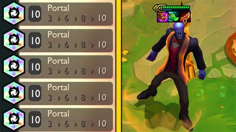 10 PORTAL VS 3 STAR RYZE THE MOST INSANE FIGHT OF ALL TIME TFT SET 12