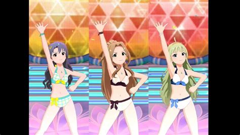 【ミリシタmvソロx3】brand New Theater！ 高山紗代子二階堂千鶴島原エレナ 超スイムウェア Youtube