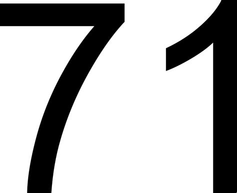 71 — семьдесят один. натуральное нечетное число. 20е простое число. в ...