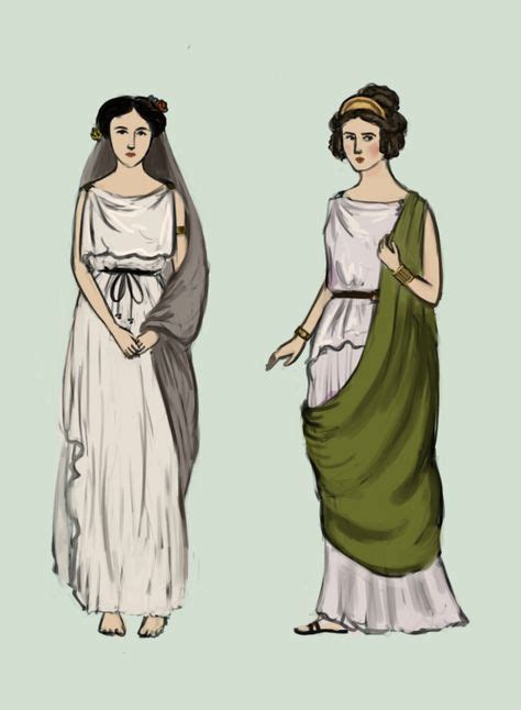 Ionic Chiton Ancient Greek Lady From Sicily 400 Bc Costumes