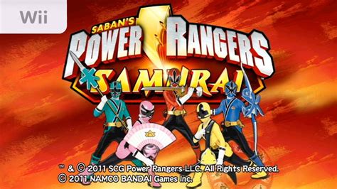 Power Ranger Super Samurai Nintendo Wii Full Gameplay YouTube