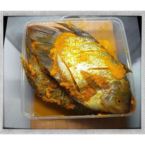 Jual Ikan Gurame Bumbu Kuning Kemasan 500 Gram Shopee Indonesia