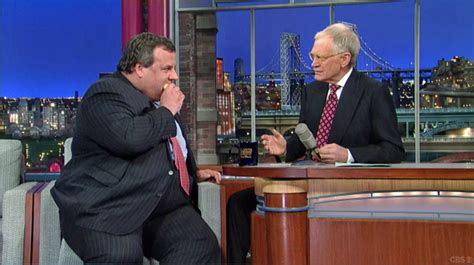 Watch: Chris Christie Interrupts Letterman By Eating Doughnut - TPM ...