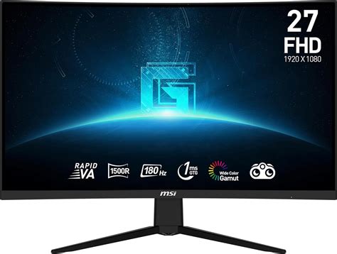 Msi G C F Cran Gaming Incurv Fhd De Pouces Dalle Rapid Va