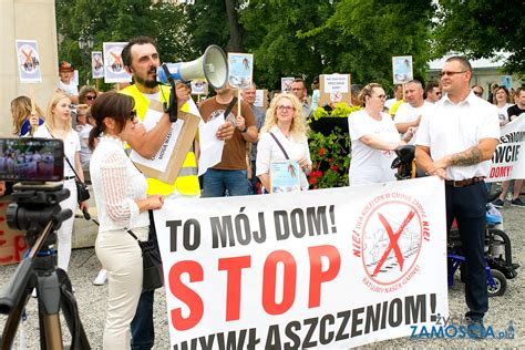 Zamo Og Lnopolski Protest Przeciwko Budowie Kolei Cpk Centralnego