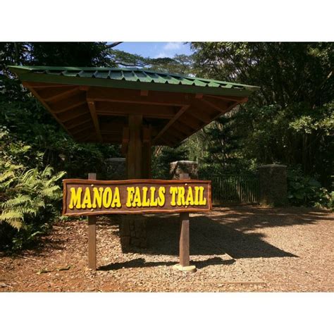 Manoa Falls Trail - Hawaii on a Map