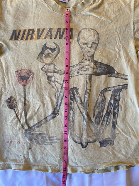 Rare Vintage 1993 Insecticide Nirvana Large L Anvil T Gem