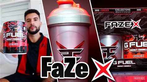 New Faze X Frost G Fuel Flavor Unboxing And First Taste Test With