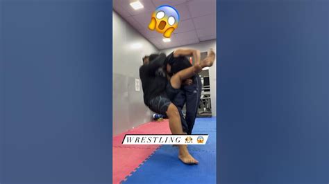 Wrestling 🤼🤼😱wait For End 🤣 Shortvideo Fitness Motivation Youtubeshorts Wrestling Shorts