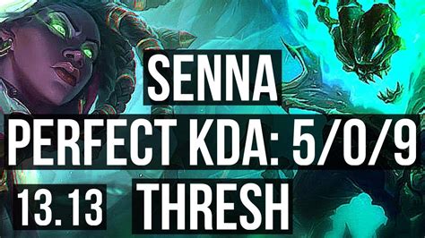 Senna And Ashe Vs Thresh And Aphelios Sup 5 0 9 500 Games Euw