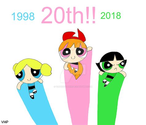 Powerpuff Girls 20th Anniversary By Vapinhotpink On Deviantart