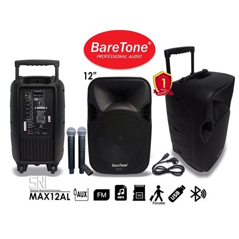 Jual Portable Wireless Meeting Baretone Max 12 AL 12 Inc Original