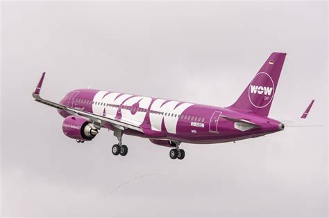 Icelandic Low Fare Airline WOW Air Takes Delivery Of Its First Airbus