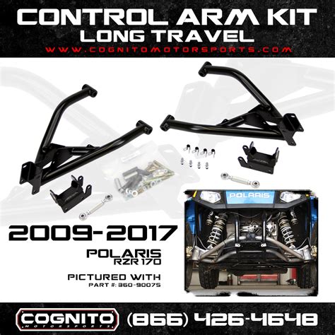 Polaris RZR 170 Long Travel Control Arm Kit UTV Guide