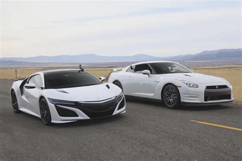 Honda NSX Vs Nissan GT R AutoGreekNews