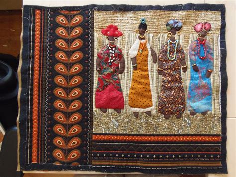 African Influenced Quilt Pc Another One Of Mom S African Quilts For