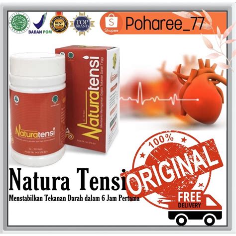 Jual Natura Tensi Asli Natura Tensi Original Obat Hyper Tensi Darah