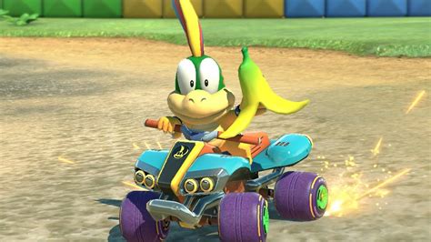 Mario Kart 8 Deluxe 200cc Banana Cup Lemmy Gameplay Youtube