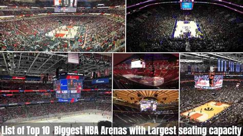 Top 10 Biggest NBA Arenas With Largest Seating Capacity Check The