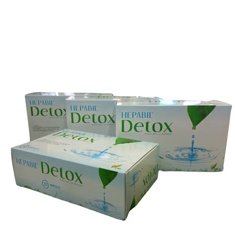 Pack Hepabil Detox Leve 4 Pague 3 30 Ampolasx4 Ervanária Maringá