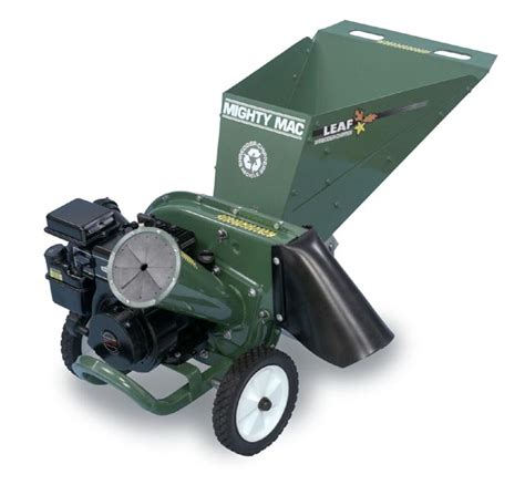 Leaf Shredder Chipper Mighty Mac By Mackissic Made In The USA