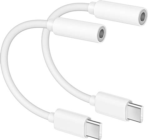 Mfi Certified 2 Pack Headphone Adapter For Iphone 16 15usb Type C To 35mm Female