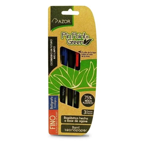 Bol Grafo Azor Pin Point Green Ecol Gico Colores Surtidos Punto Fino